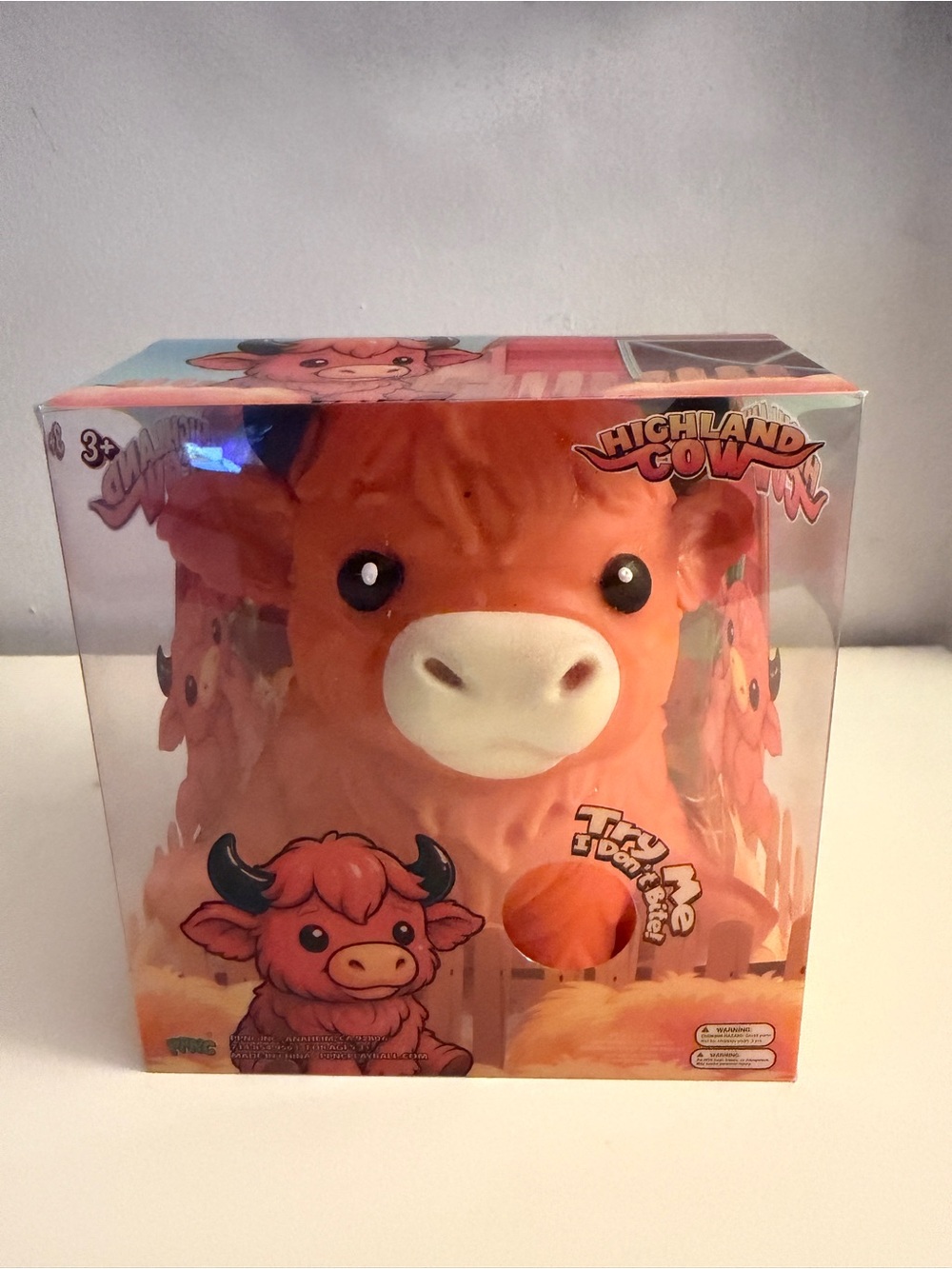 Cow squishy Highland cow